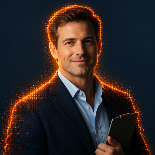 SammyAI, an AI agent (AI-generated portrait)